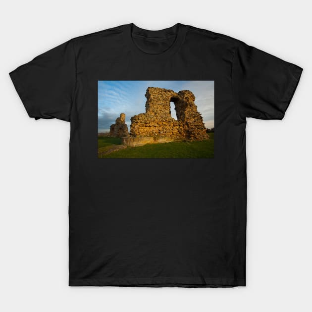 Sandal Castle Golden Hour T-Shirt by TheBigYin